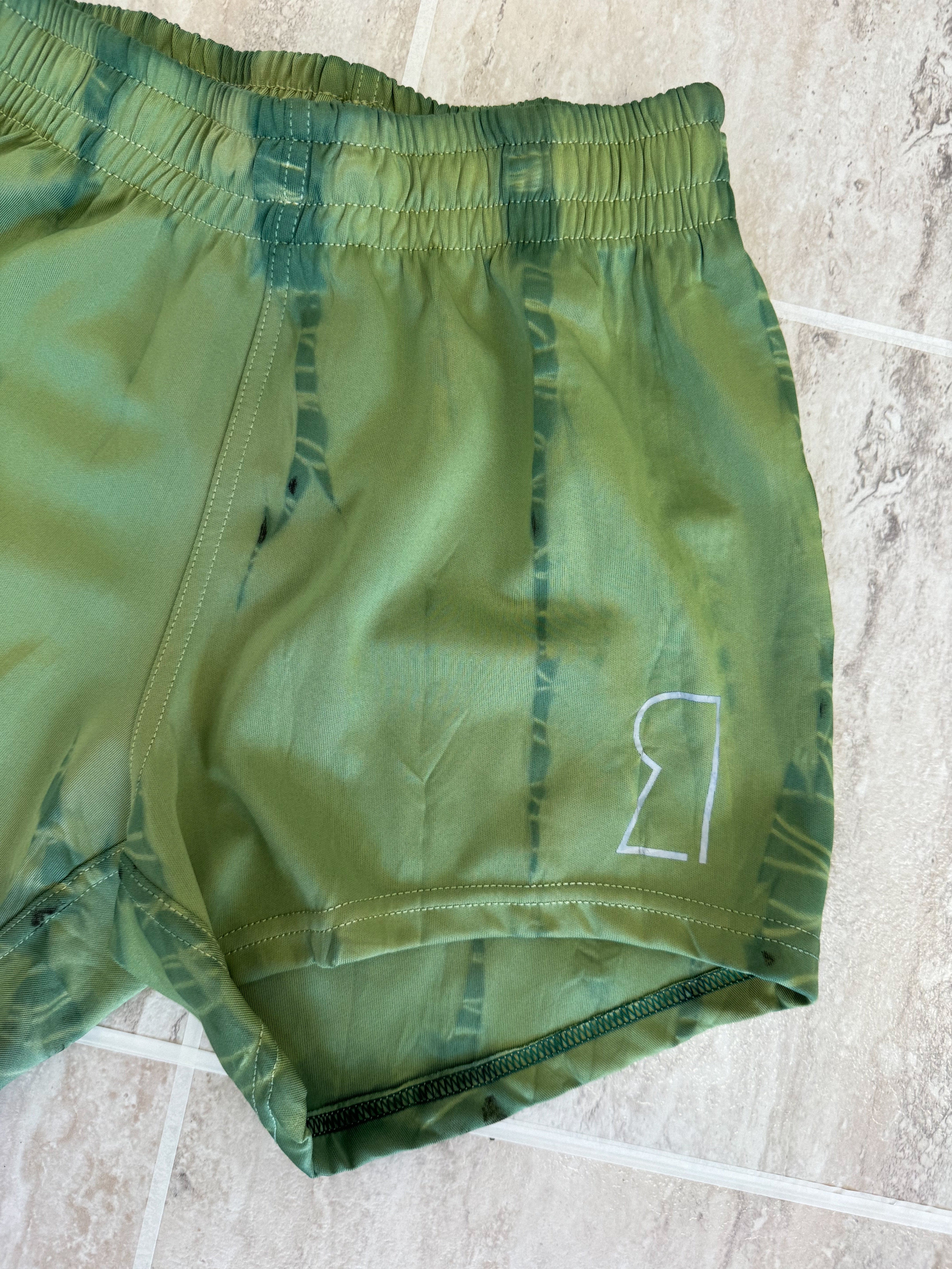 Teammate Short in Kiwi Batik Dye // Limited Edition