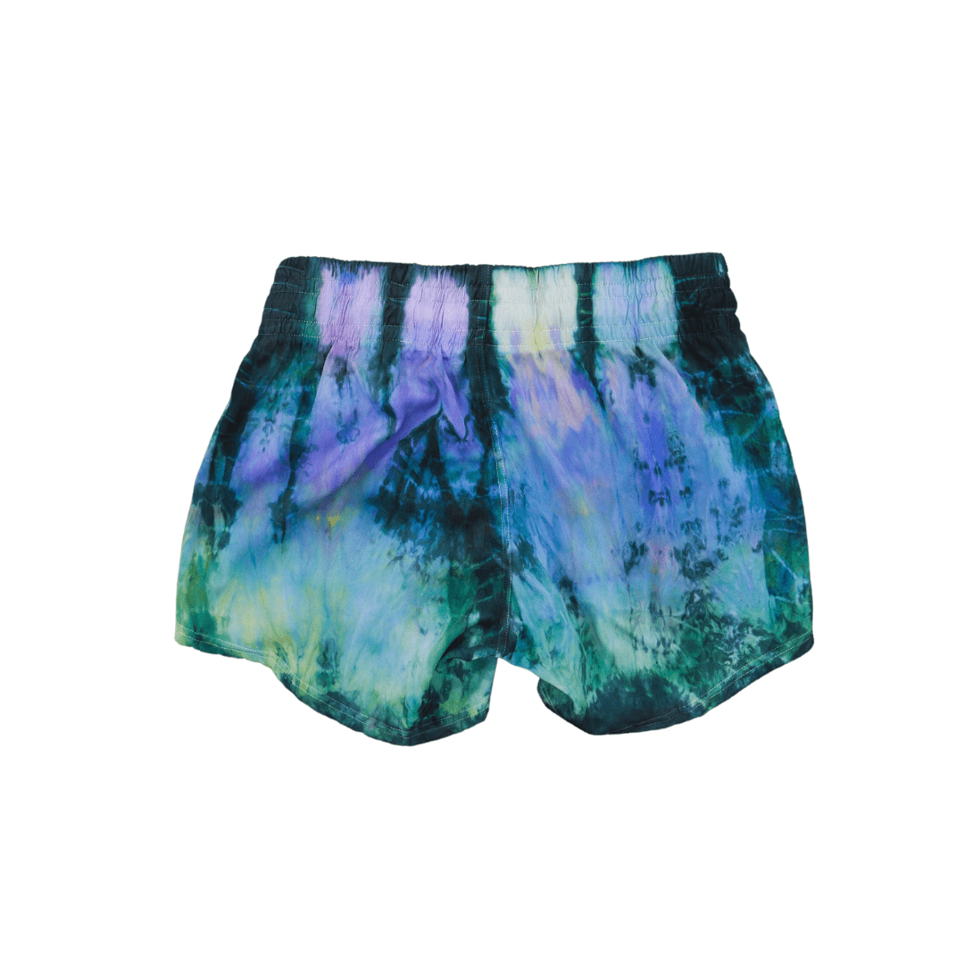 Stadium Short in Aurora Borealis Batik Dye // Limited Edition