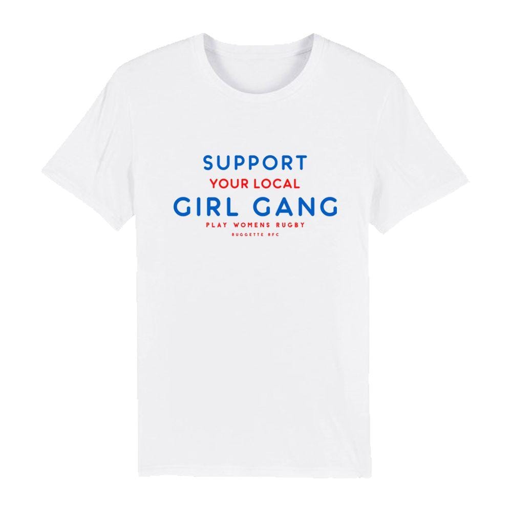 Bryans Lions - Girl Gang support - White