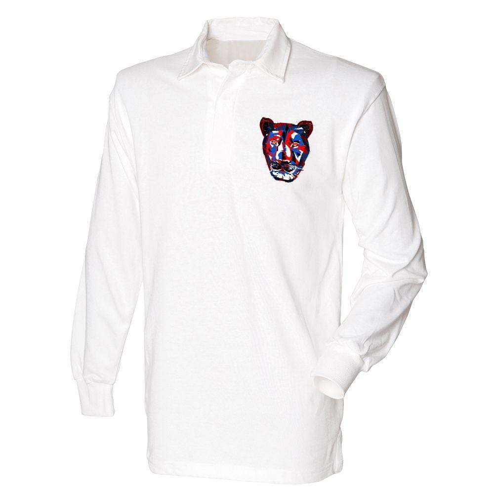 Bryans Lions - Old dogs polo tee - White